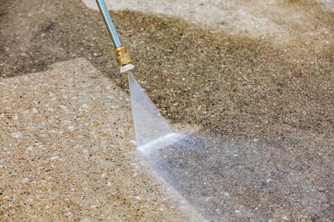 Surface cleaning before and after